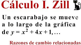 Variables en el tiempo relacionadas Cálculo I Zill 428 [upl. by Intyrb356]