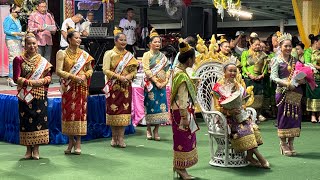 Lao New Year Celebration Pageant and Dancers [upl. by Itoyj]