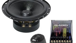 Gladen Audio ZERO 165 Распаковка Unpacking [upl. by Haimehen715]