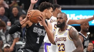 Los Angeles Lakers vs San Antonio Spurs  Full Game Highlights  November 15 2024 Emirates NBA Cup [upl. by Carmelina]