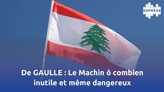 De GAULLE  Le Machin ô combien inutile et même dangereux [upl. by Daniala]