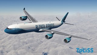 Can a 737 Pilot fly the ToLiss A340600 in XPlane 11  Gatwick  Malaga [upl. by Ylra]