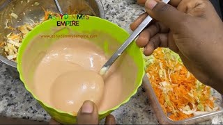 MOST CREAMY NIGERIAN SHAWARMA SAUCE RECIPES  HOW TO MAKE SHAWARMA SAUCE [upl. by Vetter407]