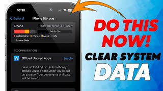 Clear iPhone System DATA  DO IT NOW Hindi [upl. by Schoening582]