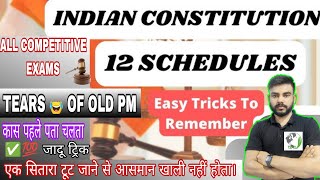 TRICK TO REMEMBER THE SCHEDULE OF INDIAN CONSTITUTION TIPS AND TRICKS TO REMBER ALL SCHEDULESTRICK [upl. by Glynas870]