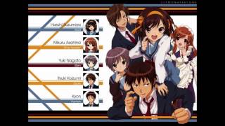 Haruhi Suzumiya All OpeningsEndings  Lost My Music amp God Knows [upl. by Schwitzer957]