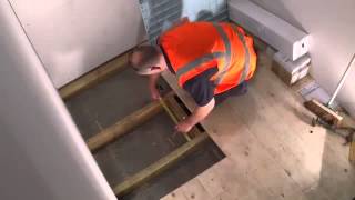 How to install a wetroom on a timber floor AKW TuffForm amp FormSafe [upl. by Clausen]