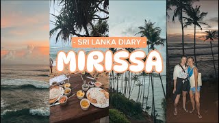 SRI LANKA DIARY Ep2  Mirissa  Coconut Tree Hill Regenwetter Curryverkostung realness [upl. by Dorolisa]