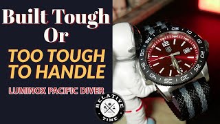 Wide amp Expansive  Luminox Pacific Diver Review [upl. by Yert]