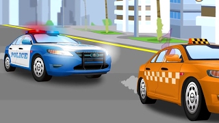 Voiture de police  Dessins animés pour bébés  Partie 3 [upl. by Iad]