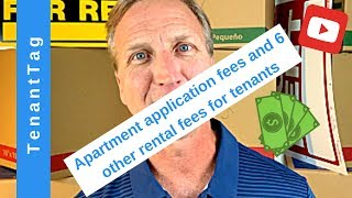 Apartment application fees and 6 other rental fees for tenants 2021 [upl. by Etteniotnna750]