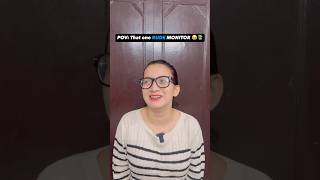 Hai koi itna RUDE😡😂rude monitor classmonitor trending explorepage comedy funny share [upl. by Almena]