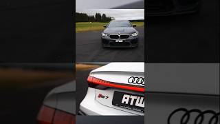 BMW M5 CS VS AUDI RS7 PERFORMANCE DRAG RACE danielabt carwow officiallygassed shorts [upl. by Adne]