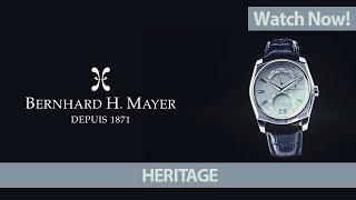 QNET Swiss Watches  Heritage of Bernhard H Mayer® QNET [upl. by Anyak706]