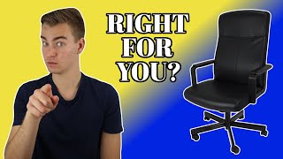 Is This POPULAR IKEA DESK CHAIR Right For You [upl. by Jaal]