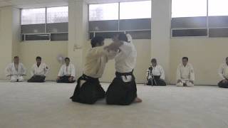 Waka Sensei Mitsuteru Ueshiba Suwari waza Kokyu ho [upl. by Doty]