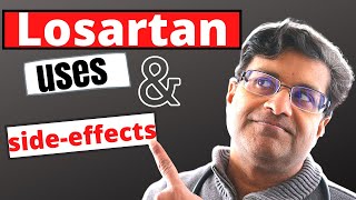 Losartan uses and side effects  19 MUST KNOW tips [upl. by Cutty]