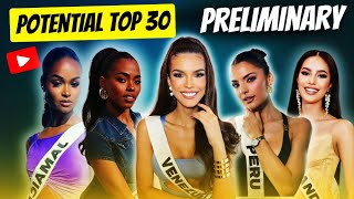 MISS UNIVERSE 2024  TOP 30 STANDOUTS PRELIMINARY PREDICTIONS [upl. by Oicangi519]