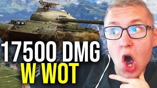 17 500 DMG W WOT  WYWALIŁO SERWERY [upl. by Avirt]