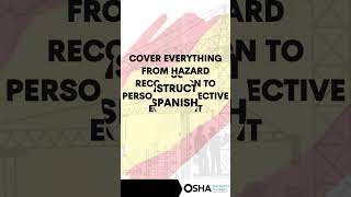 OSHA 10 and 30 hour Construction Spanish  OSHA Outreach Courses [upl. by Raynell]