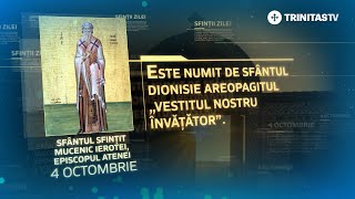 Sfântul Sfințit Mucenic Ierotei episcopul Atenei – 4 octombrie Sinaxar [upl. by Leon]