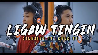 Ligaw Tingin  Zildian ft Cong tv Lyrics [upl. by Diraf847]