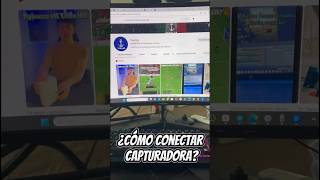 ¿Cómo conectar capturadora🤔 capturadora tutorial video sonido gaming gamers stream [upl. by Armbrecht155]