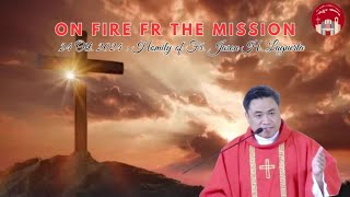 October 24 Homily of Fr Jason H Laguerta  Votive Mass in honor of our Patron Sta Maria Goretti [upl. by Maxine]