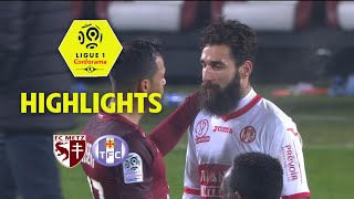 FC Metz  Toulouse FC 11  Highlights  FCM  TFC  201718 [upl. by Ivette]