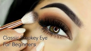 Beginners Smokey Eye Makeup Tutorial  Parts of the Eye  How To Apply Eyeshadow [upl. by Aim]