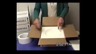 How to Ship a Frozen Pie or Cake with Insulated Shipping Box  Ezee Pie [upl. by Balkin]