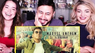 MARVEL ANTHEM  AR Rahman  Hindi  Reaction [upl. by Mathia]