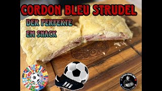 Cordon Bleu Strudel  Der beste EM Snack DutchOvenBro [upl. by Eelah234]