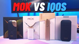 Comparing HeatNotBurn Devices MOK vs IQOS [upl. by Urbain]