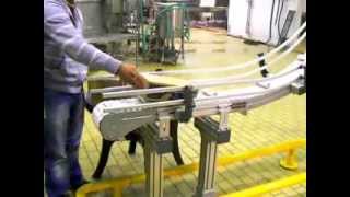 FLEXLINK Conveyors  Eisberg Factory  Jordan [upl. by Aihsele702]