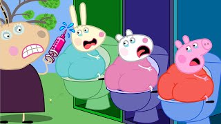 Oh No Please Stop Peppas Fat  Peppa Pig Funny Animation [upl. by Euqinimod855]