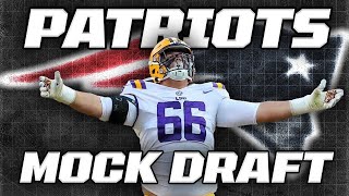 New England Patriots Mock Draft [upl. by Darrelle]