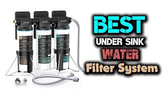 ✅Top 5 Best Under Sink Water Filters in 2023 [upl. by Keemahs]