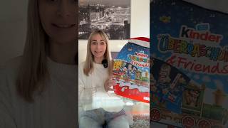 Kinder Überraschung amp Friends Adventskalender TEIL 1 opening adventskalenderunboxing toys [upl. by Aviv477]