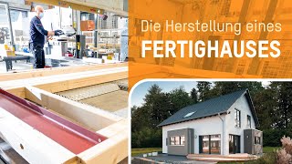 So entsteht ein Fertighaus bei FingerHaus [upl. by Asusej]