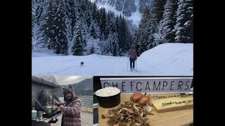 Cooking in the Alps EP4  Wild Mushroom and Comté Risotto recipe [upl. by Norrat952]