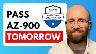 Pass AZ900 Azure Fundamentals Certification Tomorrow 2024 [upl. by Aracaj]