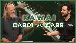 Is Kawai’s New Model Better Kawai CA901 vs CA99 [upl. by Novihs]