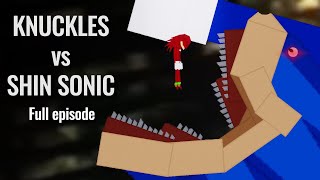 SHIN SONIC vs KNUCKLES Full Episode  SHIN SONIC TAPES short film  People Playground [upl. by Mariam]