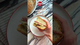 Italian Muffuletta Sandwich 🥪 lunch [upl. by Eanert]