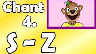 Alphabet Chant 4 S to Z  Preschool Kindergarten Education [upl. by Attela]