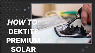 Install a Dektite Premium Multicable  Metal Roof Flashing for Solar PV Cables [upl. by Zaccaria]