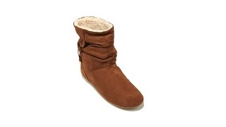 BEARPAW Packable Travel Bootie with Drawstring Bag [upl. by Leasa]