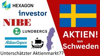 Aktien aus Schweden  Diese Aktien sind TOP Dauerläufer  Schweden Aktien Analyse [upl. by Naves]