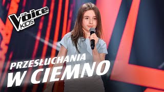 Elena Płócienniczak  „Cykady na Cykladach”  Przesłuchania w ciemno  The Voice Kids Poland 7 [upl. by Sid]